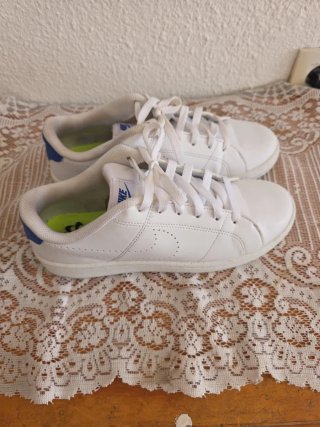Zapatillas Nike Blancas y Azules