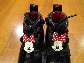 Botines niña Minnie Talla 22