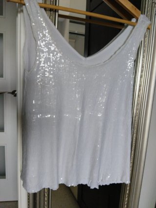 Camiseta tirantes con brillo