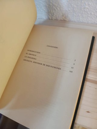 El abanico, Arlequín y La posadera