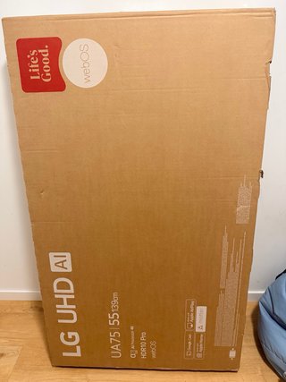 Televisor LG UHD AI 55 4K HDR10 Pro