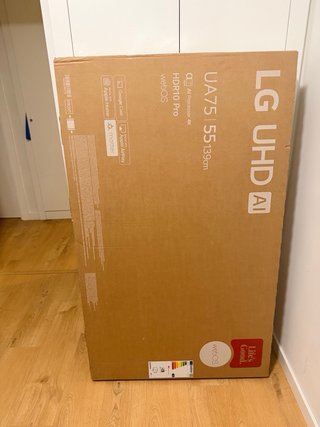 Televisor LG UHD AI 55 4K HDR10 Pro