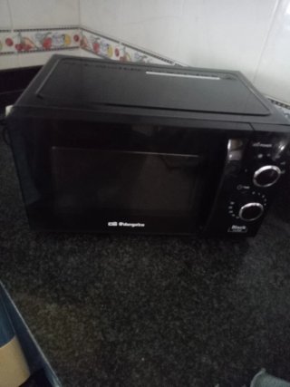 Microondas Black Glass