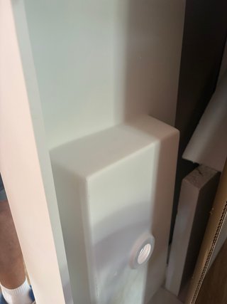 Lavamanos de porcelana blanco