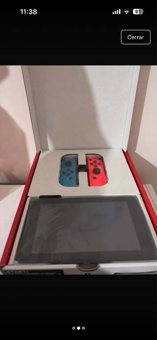 Nintendo Switch Rojo y Azul