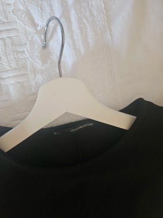 Vestido Verano Negro y Blanco