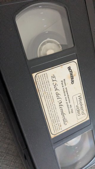 El Sol del Membrillo VHS