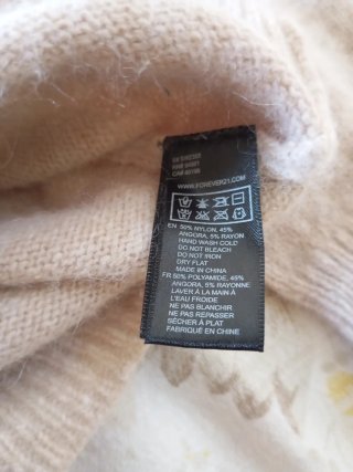 Maglione beige Forever 21 con pizzo