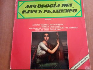 LP Antología del Cante Flamenco: Retablo 1