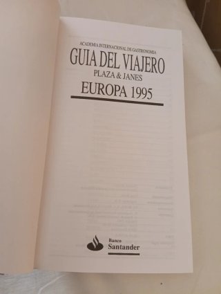 Guia del viajero. Europa 1995