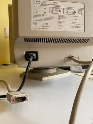 Monitor Sony Trinitron Multiscan 15sf