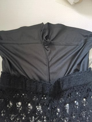 Pantaloni Zara Crochet Nero