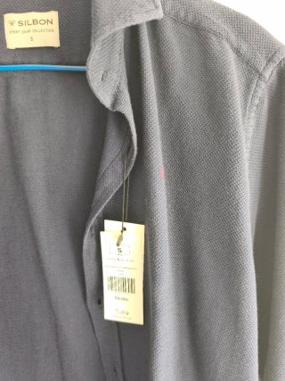 Camisa Silbon Azul Marino Talla S Piqué