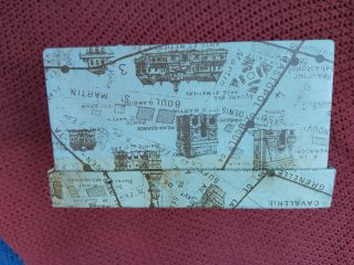 Caja decorativa estilo vintage París/ Venecia