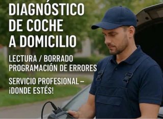 Diagnosis de coche a domicilio.