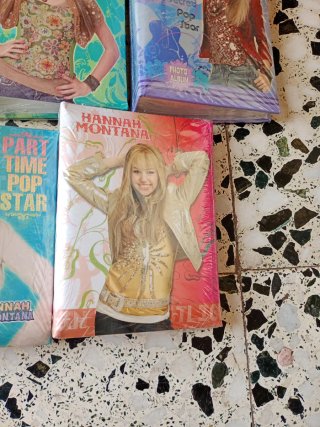 Lote 5 Álbumes Fotos Hannah Montana
