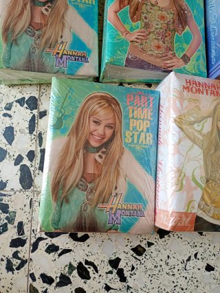 Lote 5 Álbumes Fotos Hannah Montana