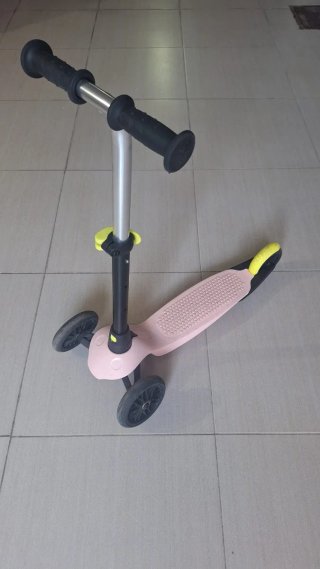 Patinete infantil 3 ruedas Oxelo rosa