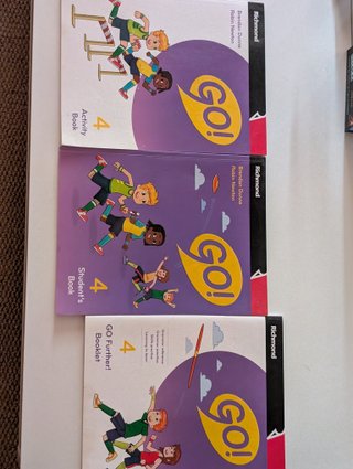 Libro de inglés Go! editorial Richmond 4 primaria