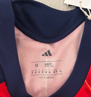 Camiseta España Mundial 2026 Talla M