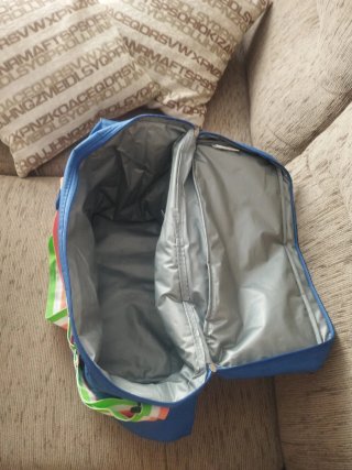 Nevera portátil azul 22L