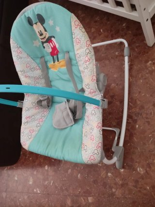 Silla Mecedora Bebé Disney Mickey