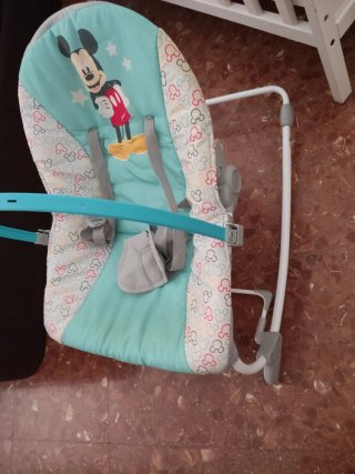 Silla Mecedora Bebé Disney Mickey