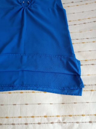 Blusa Verano Mujer Azul