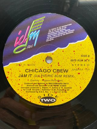 Vinilo Maxi Chicago Crew - Jam It - 1990