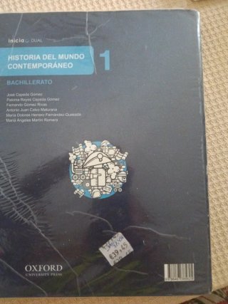 Libro de texto Historia del mundo contemporáneo