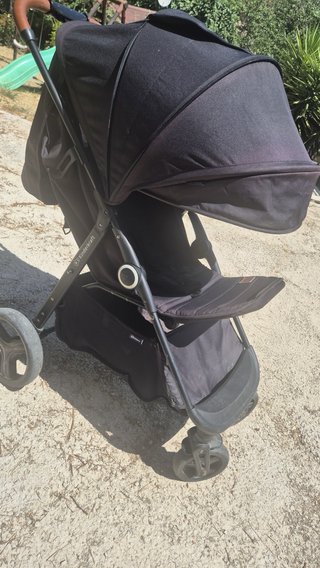 Silla de paseo Kinderkraft Grande Plus Negra