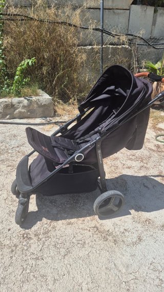 Silla de paseo Kinderkraft Grande Plus Negra