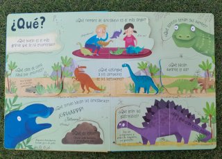Libro infantil "Yo me pregunto... los dinosaurios"