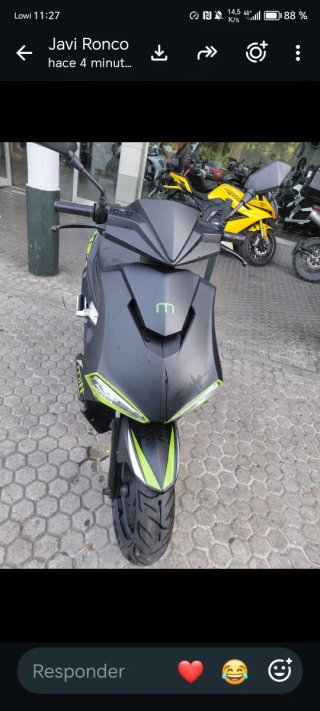 Moto MITT Scooter Negra de 49