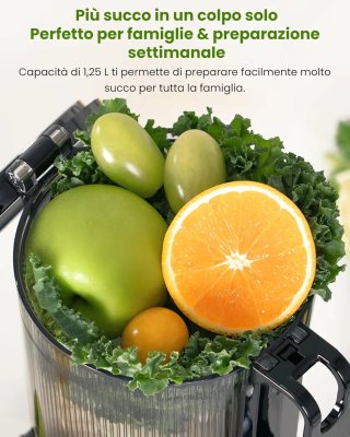 LINKchef Estrattore Succo 1,2L 200W