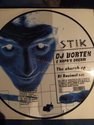 Vinilo DJ Vortex & Arpa's Dream - The Church EP