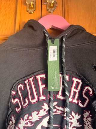 Sudadera Scuffers Negra Talla L