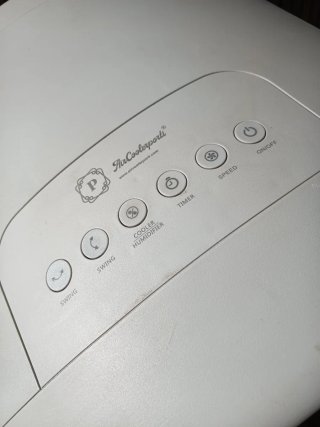 Climatizador evaporativo. Con cortina de agua