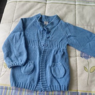 Abrigo azul Baranga 86cm