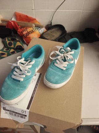 Zapatillas Nike SB Azul/Blanco