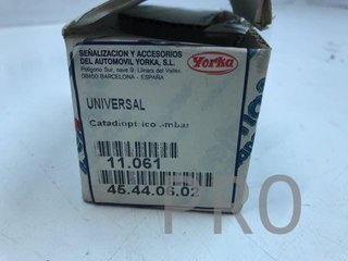 Catadioptricos ambar 2 unidades