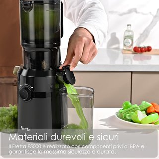 Estrattore succo frutta e verdura 1L