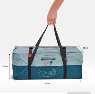 Tienda campaña Decathlon 2 usos