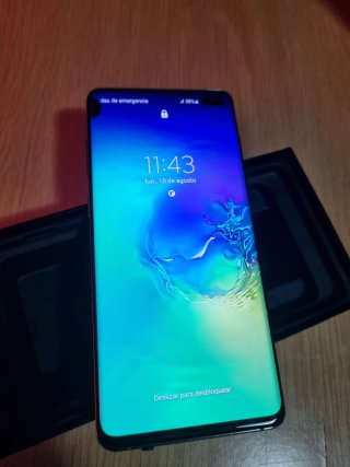 Samsung S10+ 128GB verde esmeralda
