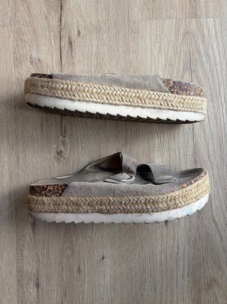 Sandalias Beige Talla 39