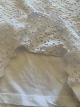 Vestido blanco Sfera de algodon TS