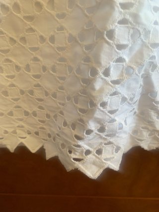 Vestido blanco Sfera de algodon TS