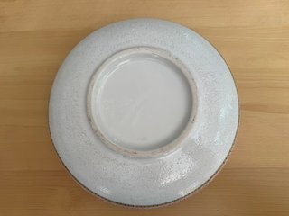 Piatto vintage decorativo portaoggetti con fiori