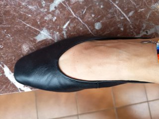 Zapatos ZENDRA BASIC negros destalonados