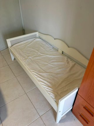 Cama infantil blanca SE REGALA 165x76 cm